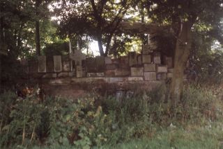Friedhof (von der Rckseite aufgenommen) - backside cemetery