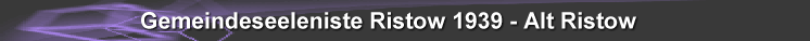 Gemeindeseeleniste Ristow 1939 - Alt Ristow